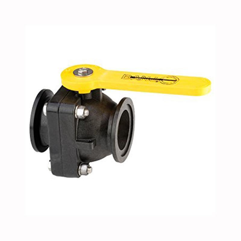 Banjo 2" Full Port Manifold Sutbby Valve with FP Flange-Mid-South Ag. Equipment