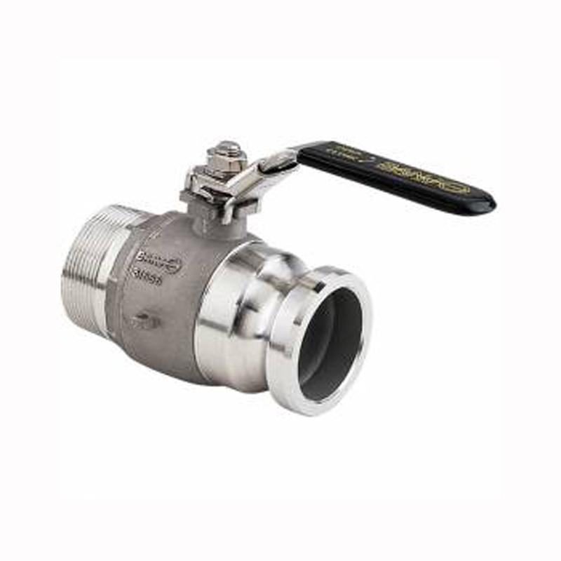 Banjo 2" Full Port Stainless Steel Stubby Valve-Mid-South Ag. Equipment