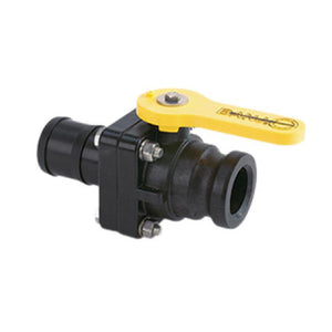 Banjo 2" Standard Port Stubby Ball Valve with 2" Male Adapter x 2" Hose Barb-Mid-South Ag. Equipment