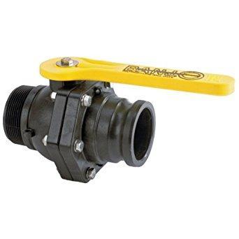 Banjo 3" Standard Port Stubby Valve with 3" Male NPT x 3" Male Adapter-Mid-South Ag. Equipment