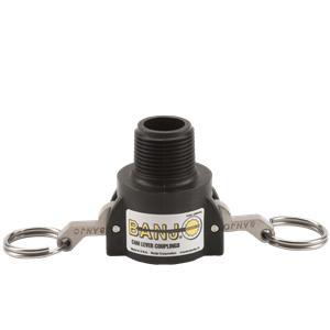Banjo 75B1/2 - 3/4" Female Coupler x 1/2" Male Thread with 300 Max PSI-BANJO-Mid-South Ag. Equipment
