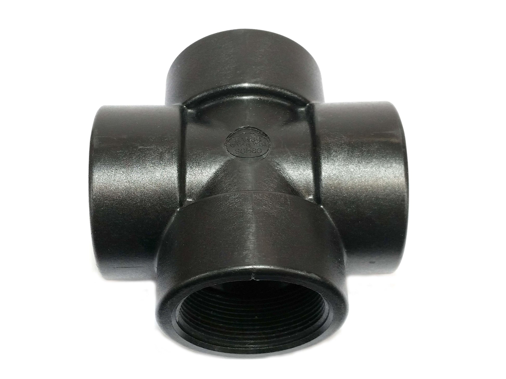 Banjo CR150 - 1-1/2" Poly Cross - Schedule 80-Mid-South Ag. Equipment