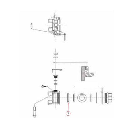 Banjo DM10296 - Kalrez Face Seal-Mid-South Ag. Equipment
