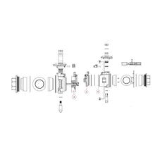 Banjo DM25294 - 2" Full Port FKM (viton type) Face Seal-Mid-South Ag. Equipment