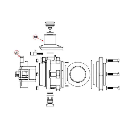 Banjo DM300CAP - Dust Cap-Mid-South Ag. Equipment
