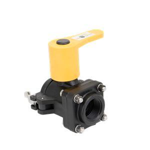 Banjo DMMT201A - 2" Male x Male NPT with Low Profile Handle, 100 Max PSI, 2" Pipe Size & 1 1/2" Opening Thru Ball-BANJO-Mid-South Ag. Equipment