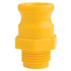 Banjo GHMT075F - 3/4" Adapter x 3/4" Garden Hose Male Thread with 300 PSI-BANJO-Mid-South Ag. Equipment