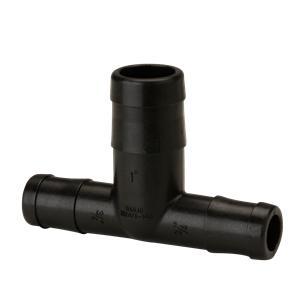Banjo HBT075-100 - 3/4" x 3/4" x 1" Hose Barb Tee with 300 PSI-BANJO-Mid-South Ag. Equipment