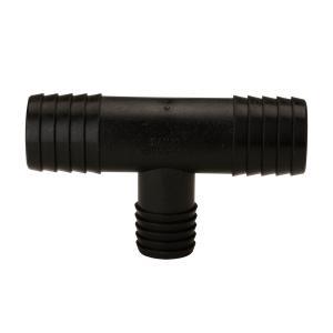 Banjo HBT100-075 - 1" x 1" x 3/4" Hose Barb Tee with 300 PSI-BANJO-Mid-South Ag. Equipment