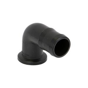 Banjo M100150BRB90 - 1" Flange x 1 1/2" 90 Degree Hose Barb Elbow with 300 Max PSI-BANJO-Mid-South Ag. Equipment