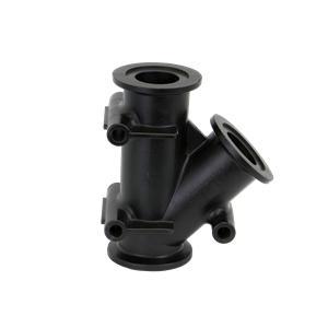 Banjo M200YG45 - 2" 45 Degree Y Flange with 3/4" Gauge Port & 300 Max PSI-BANJO-Mid-South Ag. Equipment