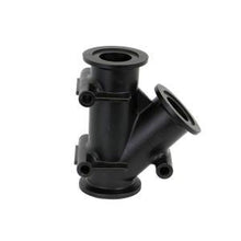 Banjo M200YG45 - 2" 45 Degree Y Flange with 3/4" Gauge Port & 300 Max PSI-BANJO-Mid-South Ag. Equipment