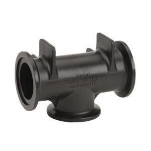 Banjo M220200TEE - 2" Full Port Flanged Tee x 2" Flanged Tee with 300 Max PSI-BANJO-Mid-South Ag. Equipment