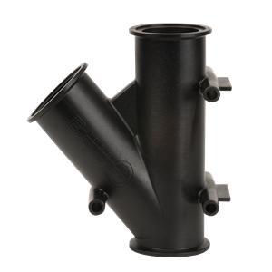 Banjo M300Y45 - 3" Full Port 45 Degree Y Flange with 200 Max PSI-BANJO-Mid-South Ag. Equipment