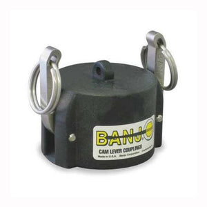 Banjo Poly Cam Lever Coupling 2" Dust Cap with Short Arms for Male Adapter-Mid-South Ag. Equipment