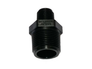 Banjo RN050-038 - 1/2" X 3/8" Poly Reducing Nipple - Schedule 80-Mid-South Ag. Equipment