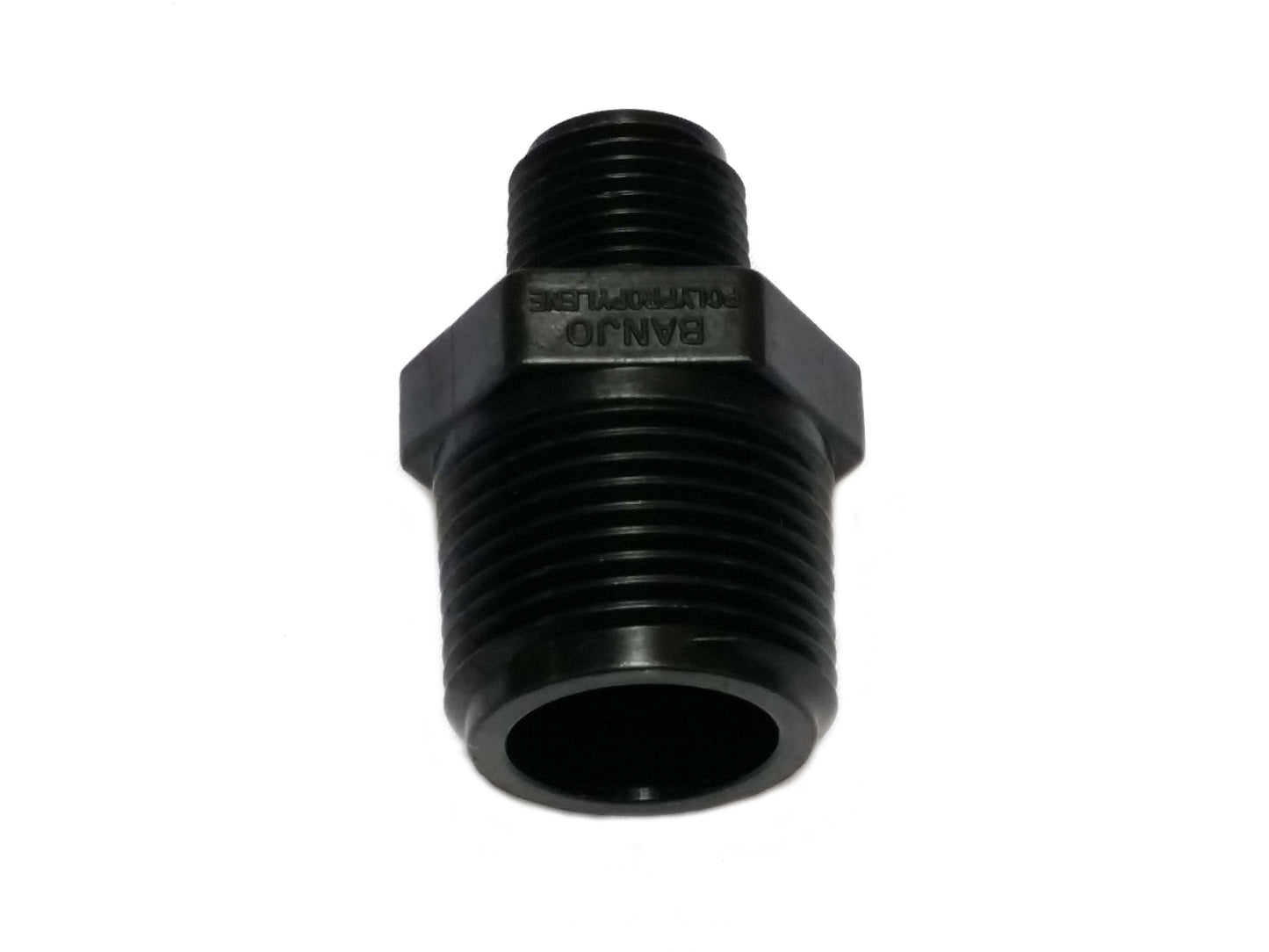 Banjo RN075-050 - 3/4" X 1/2" Poly Reducing Nipple - Schedule 80-Mid-South Ag. Equipment