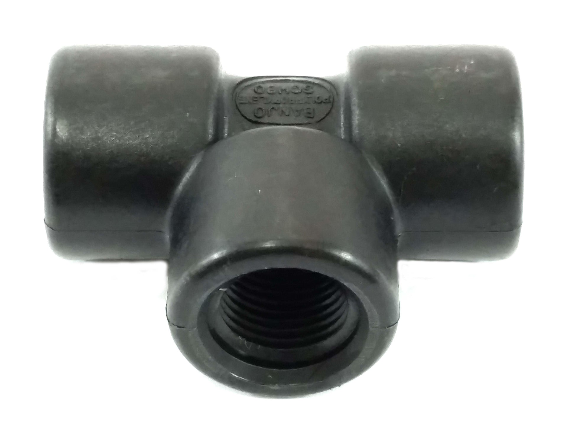 Banjo TEE025 - 1/4" Poly Tee - Schedule 80-Mid-South Ag. Equipment