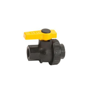 Banjo UV125FP - 1 1/4" Single Union Poly Valve with 225 Max PSI, 1 1/4" Pipe Size & 1 1/2" Opening Thru Ball-BANJO-Mid-South Ag. Equipment