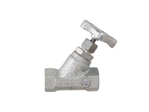 Continental NH3 - 1" 45 Degree Globe Valve - B-1350 (formerly A-1350) - 1"FPT X 1" FPT-Mid-South Ag. Equipment