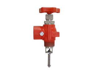 Continental NH3 - B-1206-E (formerly A-1206-E) - NH3 Liquid Withdrawal Valve -1-1/4" MPT X 1" FPT-Mid-South Ag. Equipment
