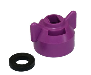Hypro - CAP00-025 - Standard Cap with Gasket - Lilac-Mid-South Ag. Equipment