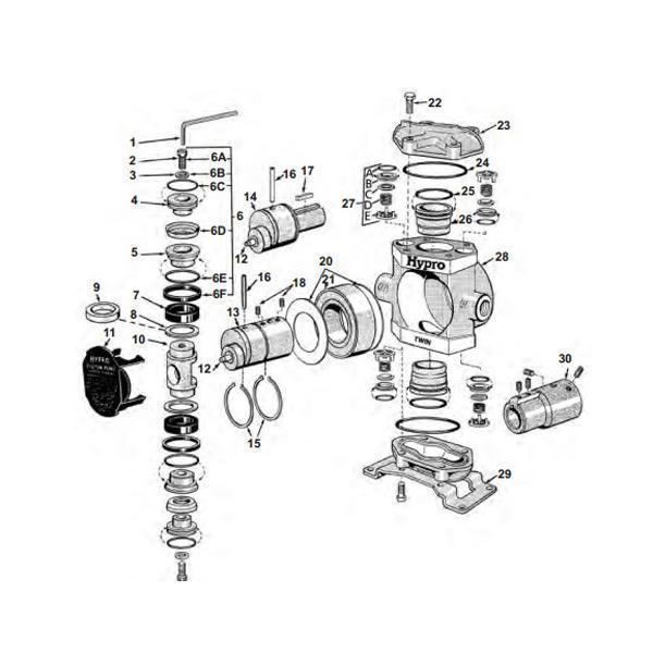 Hypro Centrifugal 3020-0008 Pump Repair Tool-Mid-South Ag. Equipment