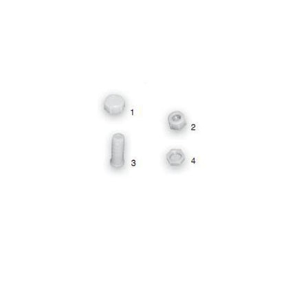 Hypro Poly 11/16" UN 33942 Nozzle Body Cap and Nut-Mid-South Ag. Equipment