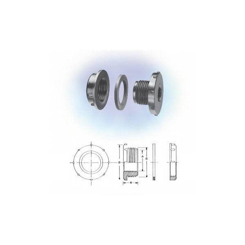 Hypro WBH112 Bulkhead Fitting-Mid-South Ag. Equipment