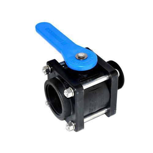 Norwesco 62286 - 2" Full Port 4-Bolt Compact Ball Valve MPT X FPT-Mid-South Ag. Equipment