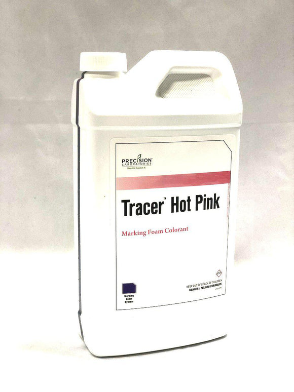 Precision Labs | 741-QT - Hot Pink Tracer - Marking Foam Colorant (Quart)-Precision Labs-Mid-South Ag. Equipment