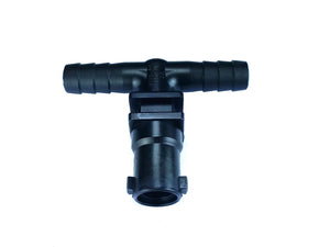 Quick TeeJet Nozzle Body - 18639-112-540-NYB - Double 1/2" Hose Barb - QJ100 Series-Mid-South Ag. Equipment