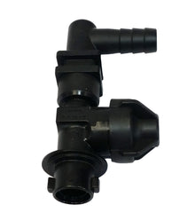 Quick TeeJet Nozzle Body with Side Check - 19349-211-785-NYB - Single 3/4" Hose Barb - QJ200 Series-Mid-South Ag. Equipment