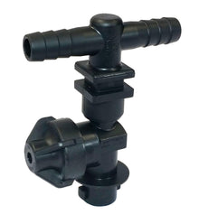 Quick TeeJet Nozzle Body with Side Check - 19350-212-540-NYB - Double 1/2" Hose Barb - QJ200 Series-Mid-South Ag. Equipment