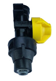 Quick TeeJet - Push-to-Connect Nozzle Body/Cap Assembly - QJ98595-1/4-2 - 1/4" O.D. Tubing with 2 Lb Check-Mid-South Ag. Equipment