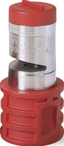 Quick Turbo FloodJet Red Acetal-Stainless Steel Wide Angle Flat Spray Tip Nozzle-TEE-JET-Mid-South Ag. Equipment