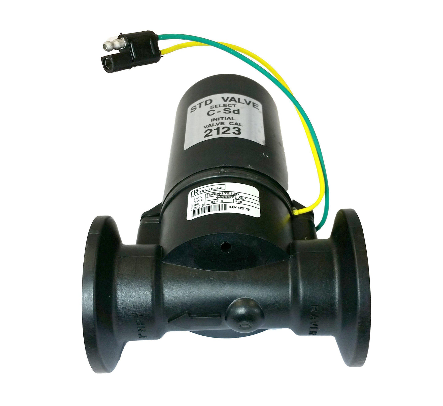 Raven - 063-0172-125 - Liquid Control Valve 1" - Poly Regulating Valve-Mid-South Ag. Equipment