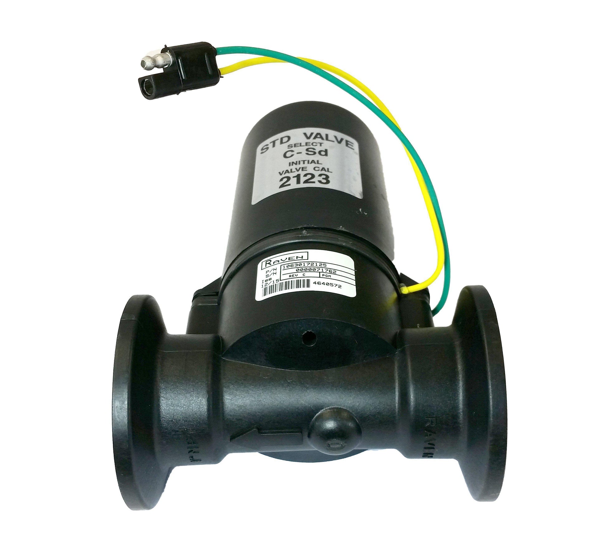 Raven - 063-0172-125 - Liquid Control Valve 1" - Poly Regulating Valve-Mid-South Ag. Equipment