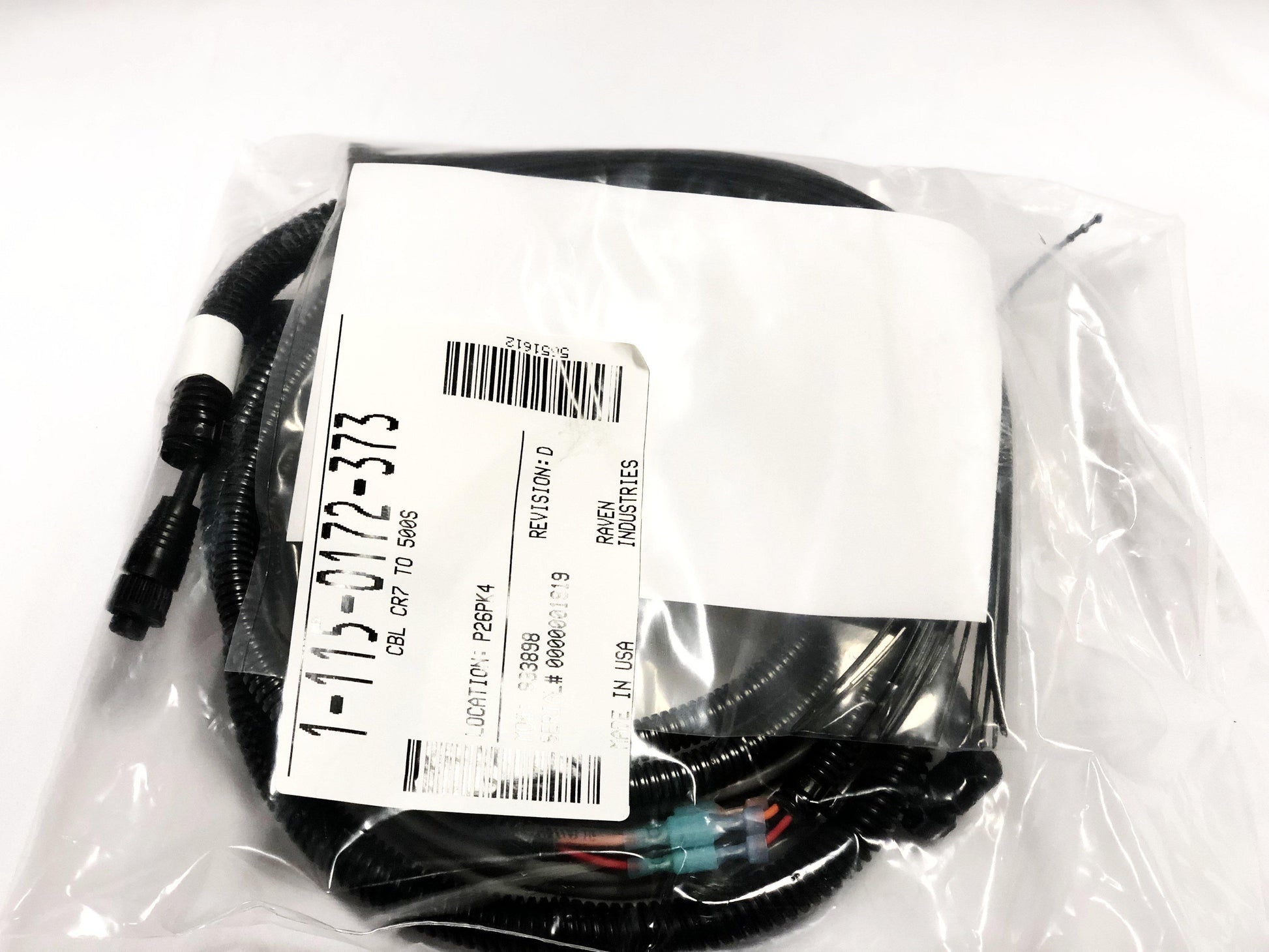 Raven CR7 Cable for 500s Antenna-Mid-South Ag. Equipment