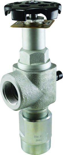 Squibb-Taylor - A490NR-95 - Riser/Tank Service Valve with 95 GPM Excess Flow - 2" MPT X 1-1/4" FPT-Mid-South Ag. Equipment