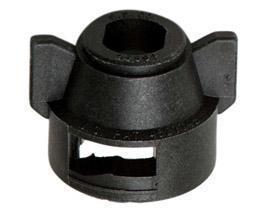 TeeJet - 25598-1-NYR - Quick TeeJet Cap with Gasket - Black-Mid-South Ag. Equipment