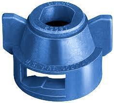 TeeJet - 25598-4-NYR - Quick TeeJet Cap with Gasket - Blue-Mid-South Ag. Equipment