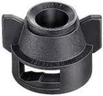 TeeJet - 25600-1-NYR - Quick TeeJet Cap with Gasket - Black-Mid-South Ag. Equipment