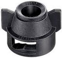 TeeJet - 25608-1-NYR - Quick TeeJet Cap with Gasket - Black-Mid-South Ag. Equipment