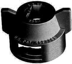TeeJet - 25610-1-NYR - Quick TeeJet Cap with Gasket - Black-Mid-South Ag. Equipment