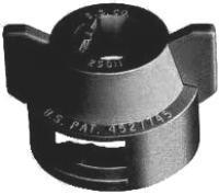 TeeJet - 25612-1-NYR - Quick TeeJet Cap with Gasket - Black-Mid-South Ag. Equipment