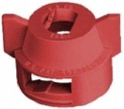 TeeJet - 25612-3-NYR - Quick TeeJet Cap with Gasket - Red-Mid-South Ag. Equipment