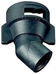 TeeJet - QJ4676-45-1/4-NYR - Quick TeeJet 45 Degree with 1/4" FPT Cap with Gasket - Black-Mid-South Ag. Equipment