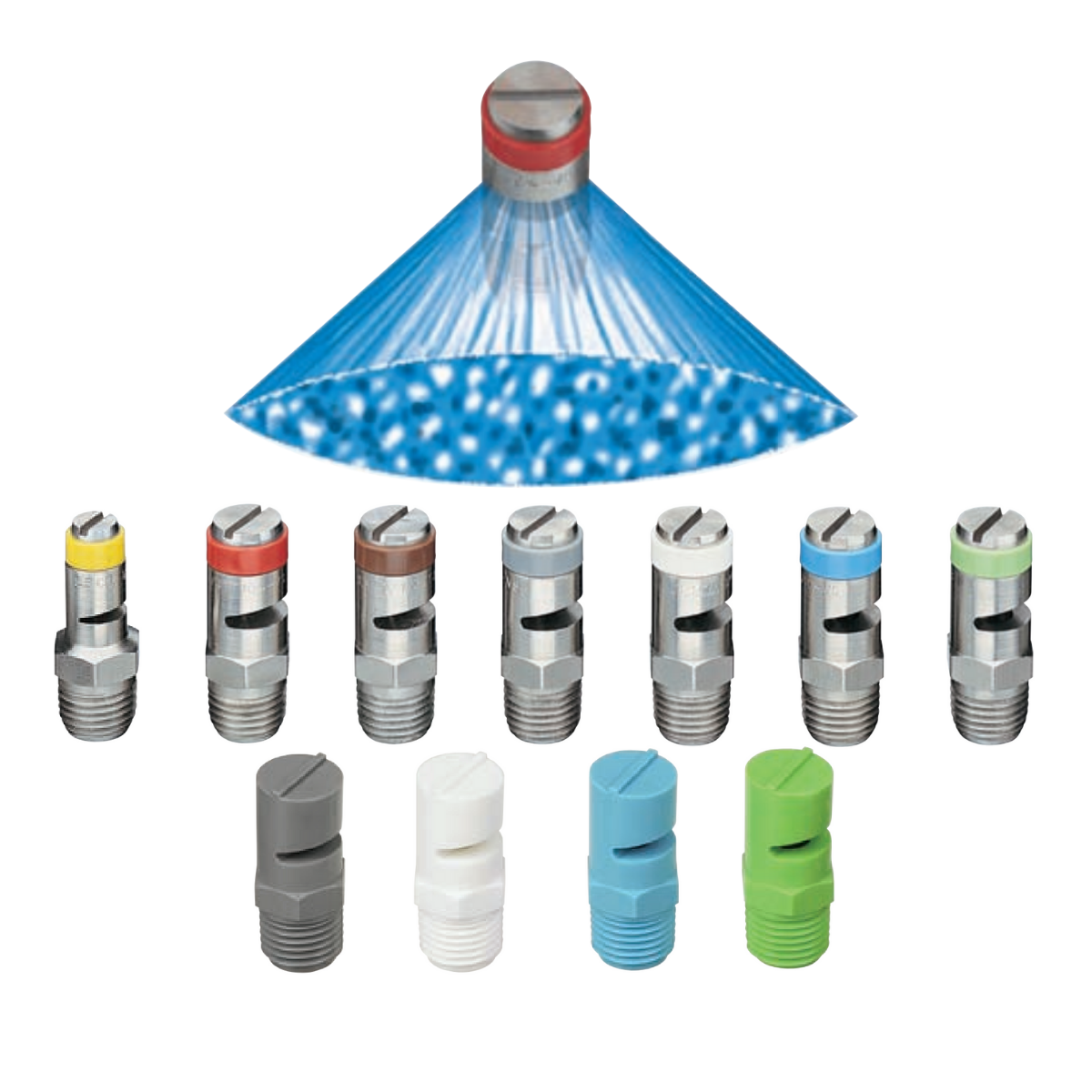 TeeJet - TurfJet - Wide Angle Flat Fan Spray Nozzles